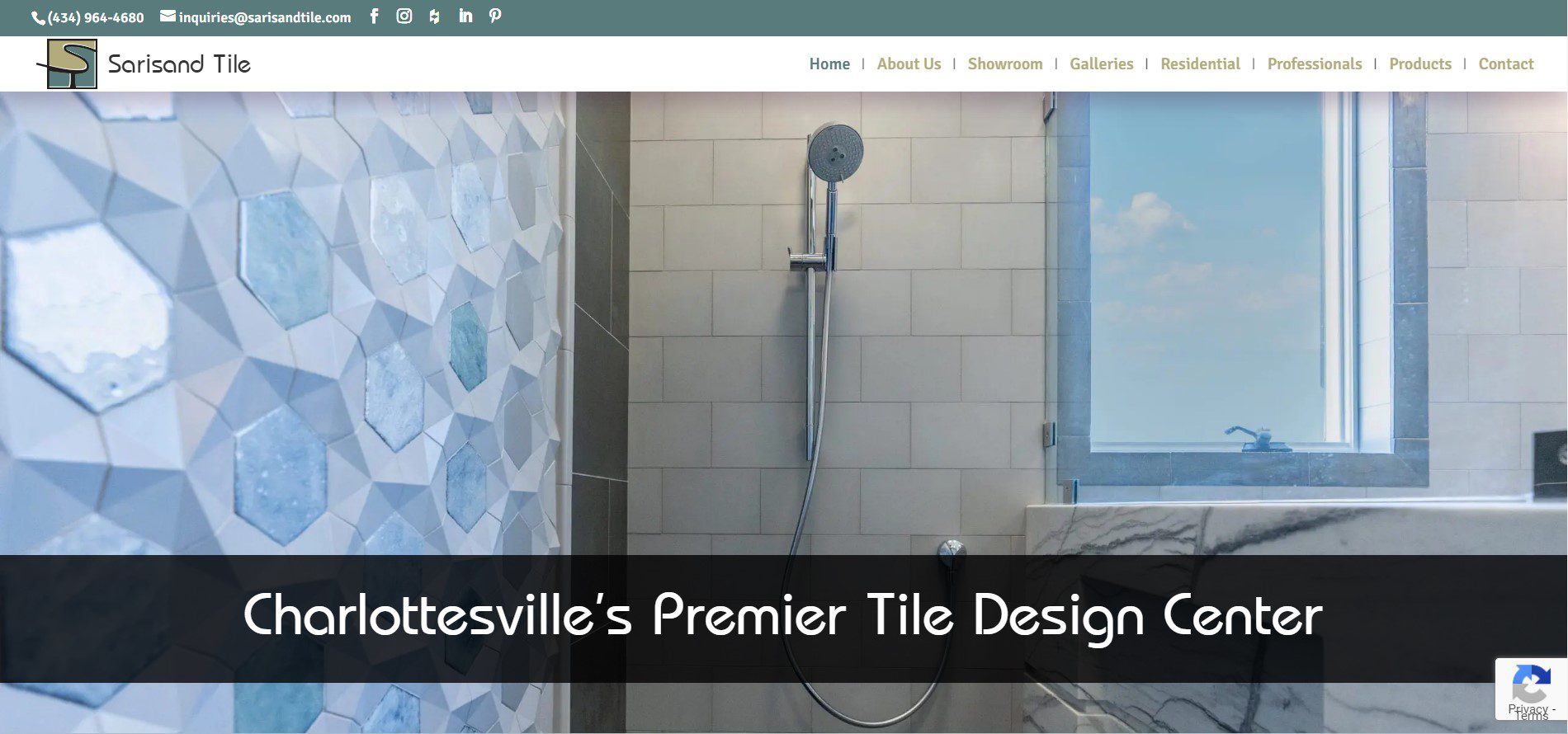 Sarisand Tile Website